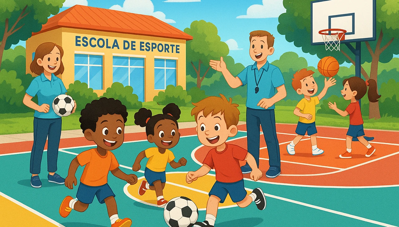 escolas de esporte