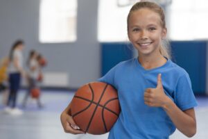 volêi ou futsal para criança